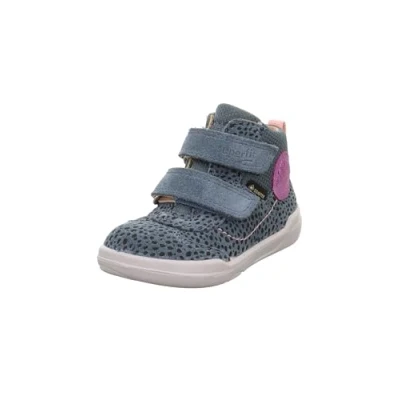 Abbildung von Superfit Barefoot Superfree Sneaker high für Kinder, Größe: 22, Hellblau/lila Schuhe