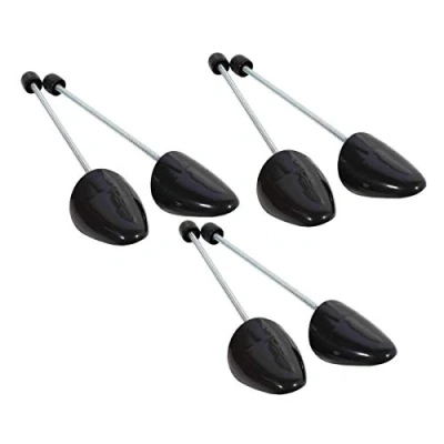 Abbildung von DELFA SLR 3er Set Damen schlanke Form Gr. 39 42 Schuhspanner mit Spiralfeder Schuhformer Schuhglätter aus Kunststoff