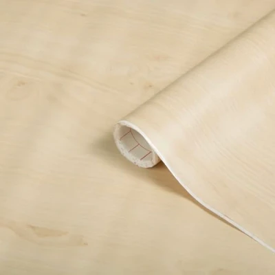 Abbildung von d c fix Möbel Klebefolie Birke Holz Optik 45 cm x 2 m Möbelfolie selbstklebend Deko Folie für Küche Tisch Schrank Fensterbank Küchenfronten Schrankfolie Tischfolie Holzfolie hell hellbraun