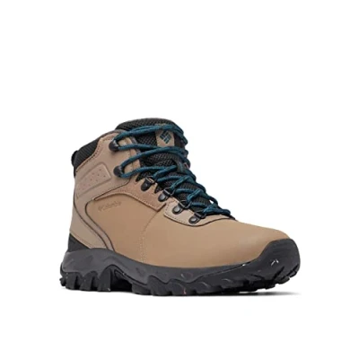 Abbildung von Columbia Newton Ridge WP Omniheat II Hikingschuh, Herren, Größe: 45, Ash brown/night wave Schuhe