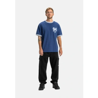 Abbildung von DC Shoes Tshirt print, Herren, Größe: Small, Bsw estate blue