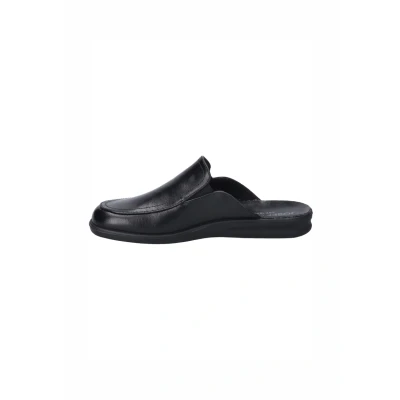 Abbildung von Josef Seibel Belfort Pantolette flach, Herren, Größe: 46, Schwarz Schuhe