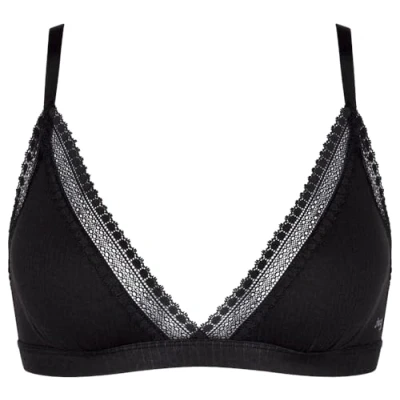 Abbildung von sloggi Damen GO Ribbed R Bralette, Black, S