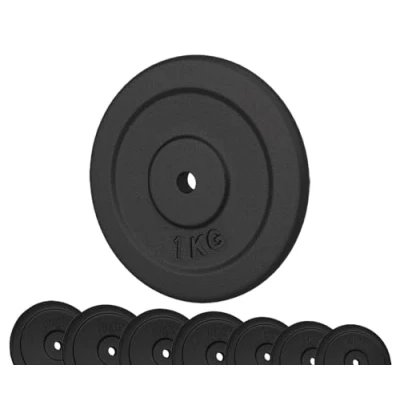 Abbildung von G5 HT SPORT Unisex Erwachsene Hantelscheibe aus Gusseisen, 1 kg, x Disco IN GHISA SINGOLO