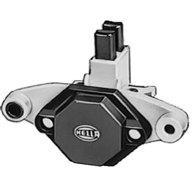 Abbildung von HELLA 5DR 004 242 031 Lichtmaschinenregler 12 VOLKSWAGEN: Passat B2 Variant, TRANSPORTER 3, LT 28 35 I Van, MERCEDES BENZ: W123 Saloon, S Class Saloon