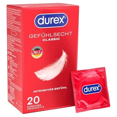 Abbildung von Durex Gefühlsecht classic Kondome