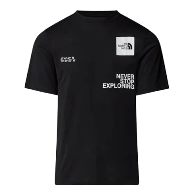Abbildung von The North Face Mountain Foundation Coordinates TEE Sport Tshirt, Herren, Größe: Small, Black