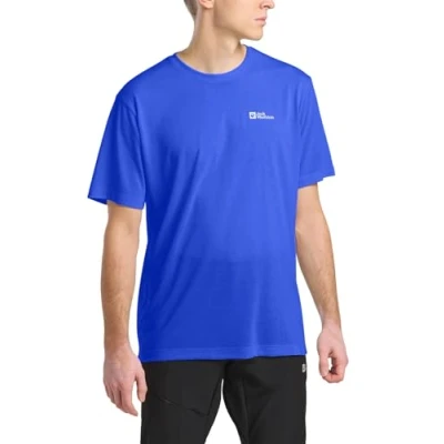 Abbildung von Jack Wolfskin Vonnan SS Sport Tshirt, Herren, Größe: 2XL, Vibrant blue