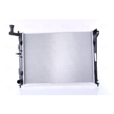 Abbildung von NISSENS 66674 Kühler, Motorkühlung Aluminium 600 438 16 Kühlrippen gelötet HYUNDAI: i30 I Hatchback, Estate, KIA: cee‘d Hatchback