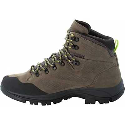 Abbildung von Jack Wolfskin Rebellion Hikingschuh, Herren, Größe: 42.5, Brown red Schuhe
