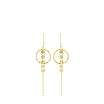 Abbildung von amor Ohrringe goldcoloured, Damen, Größe: One Size, Gold/coloured