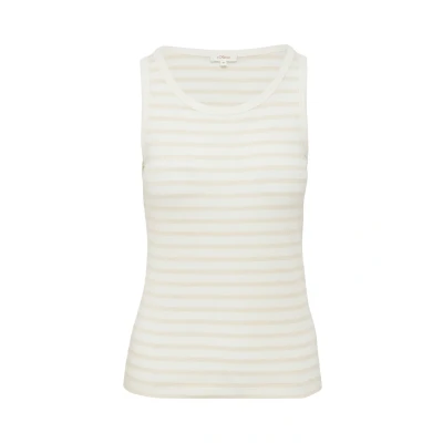 Abbildung von s.Oliver Top, Damen, Größe: 40, Helles beige