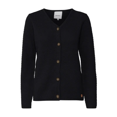 Abbildung von Oxmo Oxhelga Strickjacke, Damen, Größe: Large, Black