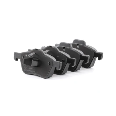 Abbildung von BOSCH 0 986 424 652 Bremsbelagsatz Low Metallic mit Anti Quietsch Blech, Montageanleitung MINI: Hatchback, Convertible