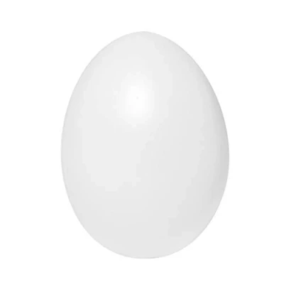 Abbildung von Ideen mit Herz Kunststoff Eier Loch 6cm hoch Ø 4,5cm weiß 25 Stück