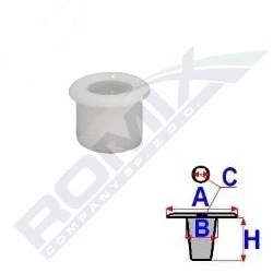 Abbildung von ROMIX C60763 Clip MERCEDES BENZ: 190