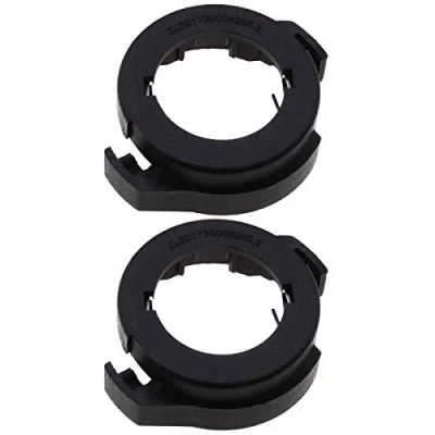 Abbildung von Create idea 2 STÜCKE HID H7 LED Lampensockel Adapter Halter Scheinwerfer Lampenfassung Halteclips Schwarz Kompatibel mit Magotan Espace MK3