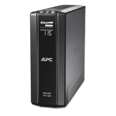 Abbildung von APC by Schneider Electric Back UPS PRO BR1200SI USV 1200VA (8 IEC Ausgänge, Multifunktionsdisplay, rein sinusförmiges Ausgangsignal)