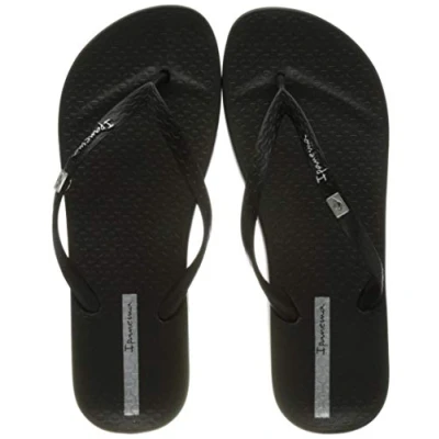 Abbildung von Ipanema Damen ANAT BRASILIDADE FEM Zehentrenner, Black/Black, 39 EU Schmal