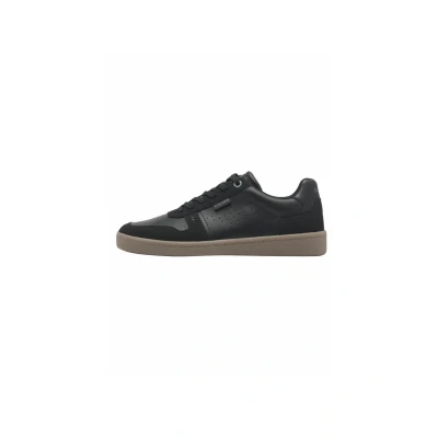 Abbildung von s.Oliver Herren Sneaker flach Low Top Vegan, Schwarz (Black), 43 EU