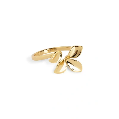 Abbildung von Singularu Zinnia Ring goldcoloured, Damen, Größe: One Size, Gold coloured