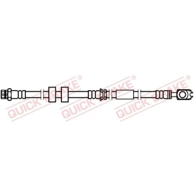 Abbildung von QUICK BRAKE 50.752X Bremsschläuche 545 M10x1 SEAT: Ibiza 4, 4 ST, VOLKSWAGEN: Polo V Hatchback, AUDI: A1 Sportback