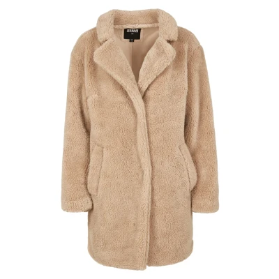 Abbildung von Urban Classics Curvy Wintermantel, Damen, Größe: 3XL, Sand