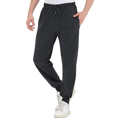 Abbildung von Smith &amp; Solo Jogginghose Herren Jogger Männer Modern Baumwolle Jungen Slim Fit Freizeithose Sporthose Training Trainingshose (Ant, S)