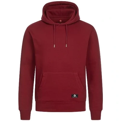 Abbildung von Höhenhorn Janga Hoodie Herren Kapuzen Pullover Rot Gr. 3XL