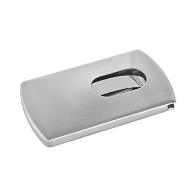 Abbildung von SIGEL VZ120 Visitenkarten Etui silber, aus hochwertigem Edelstahl