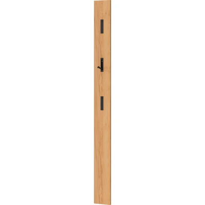 Abbildung von Germania Garderobenpaneel 3728 243, in Eiche, mit drei ausklappbaren Kleiderhaken aus Metall, 15 x 170 3 cm (BxHxT)