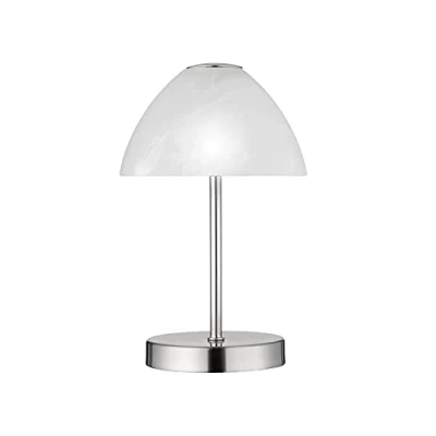 Abbildung von Reality Leuchten R52021107 Queen A+, Tischleuchte, 2.5 W, Integriert, Nickel matt, 15 x 24 cm
