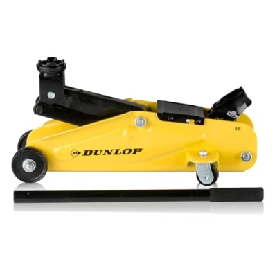 Abbildung von Dunlop Wagenheber Hydraulisch Jack Hydraulischer 2T Unterstellböcke KFZ Auto Hebebühne 135 305 mm Zieh &amp; Hebevorrichtungen Werkstattausrüstung Kompakt und mit Rollen