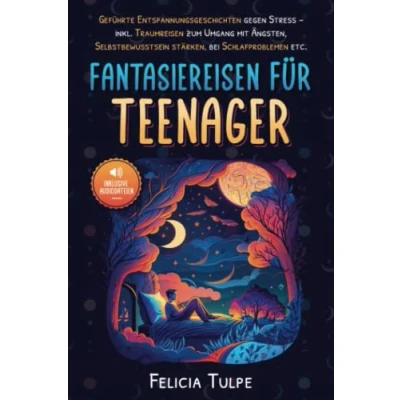 Abbildung von Fantasiereisen für Teenager: Geführte Entspannungsgeschichten gegen Stress inkl. Traumreisen zum Umgang mit Ängsten, Selbstbewusstsein stärken, bei Schlafproblemen etc.