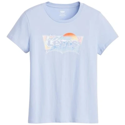Abbildung von Levi&#039;s Damen The Perfect Tee T Shirt, Wave BW Fill KENTUCK, XXS