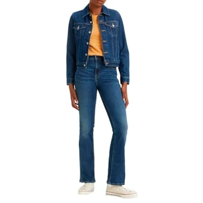 Abbildung von Levi&#039;s Damen 725™ High Rise Bootcut Jeans,Blue Wave Dark,29W / 34L