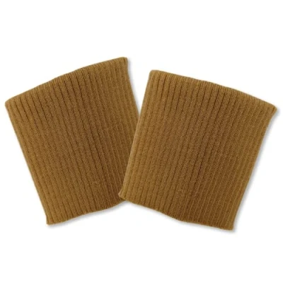 Abbildung von USIT, Wollbündchen, 8 x 9 cm, ideal zur Reparatur von Jacken und Jacken, 1 Paar, beige
