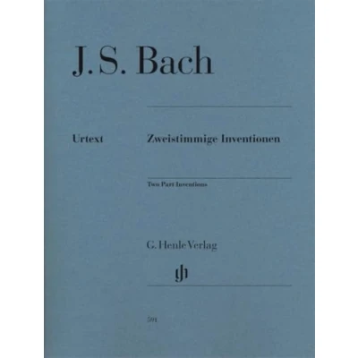 Abbildung von Zweistimmige Inventionen BWV 772 786: Besetzung: Klavier zu zwei Händen (G. Henle Urtext Ausgabe)