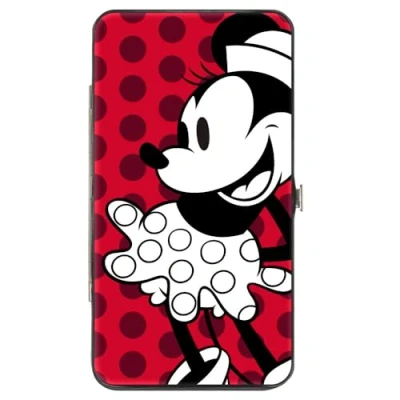 Abbildung von Buckle Down Damen Scharnier Geldbörse Minnie Mouse 17,8 x 10,2 cm