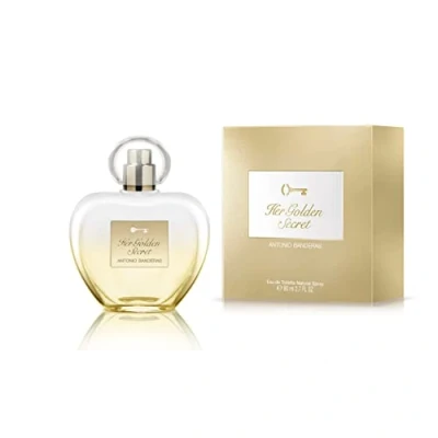Abbildung von Banderas Her Golden Secret Eau de Toilette Spray für Frauen 80 ml