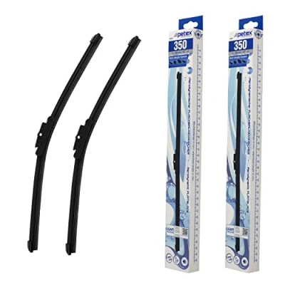Abbildung von PETEX Scheibenwischer, Länge: 350 mm/350 mm Frontscheibenset