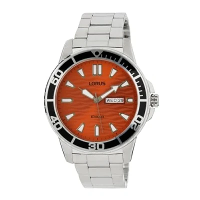 Abbildung von Lorus Herren Analog Quarz Uhr mit Metall Armband RH361AX9
