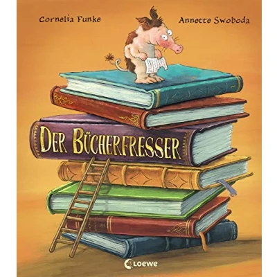 Abbildung von Der Bücherfresser: Bilderbuch ab 4 Jahre von Bestsellerautorin Cornelia Funke