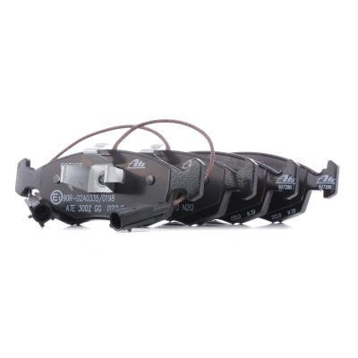 Abbildung von ATE 13.0460 7288.2 Bremsbelagsatz inkl. Verschleißwarnkontakt FIAT: 500 C Convertible, Hatchback, Grande Punto Hatchback