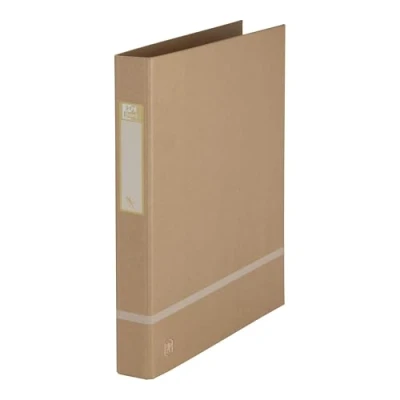 Abbildung von Oxford Ringbuch A4 3,5 cm breit, gut für die Umwelt, in beige, 10 Stück