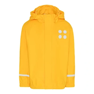 Abbildung von LEGO kidswear Jonathan Unisex Regenjacke / wasserabweisende Jacke für Kinder, Größe: 134, Yellow