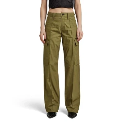 Abbildung von G Star Judee Cargo WMN Cargohose, Damen, Größe: 29x34, Dark olive