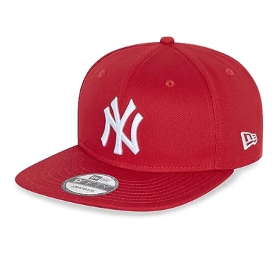 Abbildung von New Era York Yankees MLB Essentials Scarlet 9Fifty Snapback Cap S M (6 3/8 7 1/4)