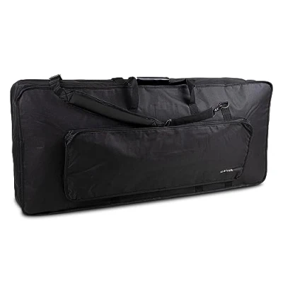 Abbildung von Keyboard Gig Bag Basic, 108x45x18 cm, mit Notentasche, schwarz, reiß und wasserfest