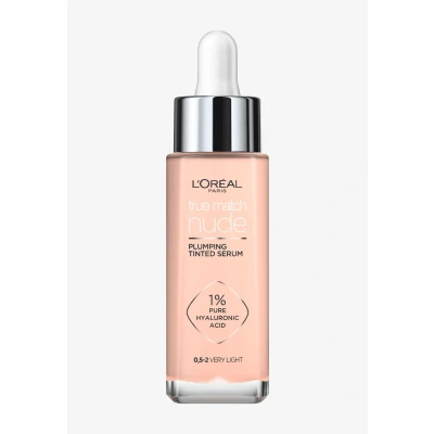 Abbildung von L&#039;Oréal Paris Getöntes Serum, Pflegende, flüssige Foundation mit Hyaluronsäure, True Match Tinted Nr. 3 4 Hell bis Mittel, 1 x 30 ml